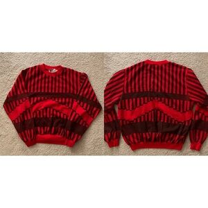 Vintage Dax Striped Crewneck Sweatshirt Size XL